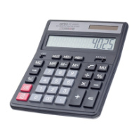 Калькулятор бухгалтерский Perfeo PF_A4025,12 разр, черный