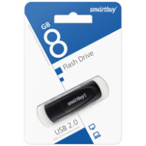 Накопитель USB 8Gb SmartBuy Scout Black
