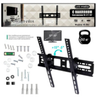 Кронштейн для LED телевизора 32"-55" до 50кг, HT-002, Live-Power, наклонный, черный Кронштейн для LED телевизора 32"-55" до 50кг, HT-002, Live-Power, наклонный, черный