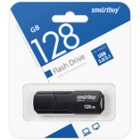 Накопитель USB 128Gb SmartBuy Clue Black 3.0/3.1