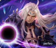 Коврик для мыши Perfeo "Anime", Рис.1 (350*300*3 мм) ткань+резиновое основание