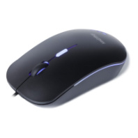 Мышь SmartBuy 288-K, USB, бесшум.,пров.,опт.,4кн., 800-2400dpi, черный