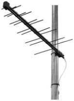 Антенна наружная ДМВ Дельта Н111A.04F активная с блоком питания (12В) Антенна наружная ДМВ Дельта Н111A.04F активная с блоком питания (12В)