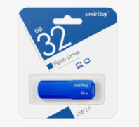 Накопитель USB 32Gb SmartBuy Clue Blue Накопитель USB 32Gb SmartBuy Clue Blue