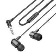 Гарнитура Borofone BM84, внутриканальная, угл.штекер, черный