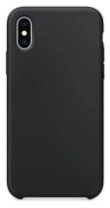 Чехол-накладка для iPhone XS Max Silicone Case, черный