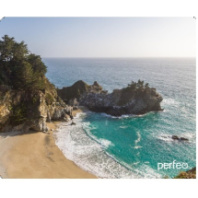 Коврик для мыши Perfeo "Пляж", Рис.13 (180*220*2 мм) ткань+резиновое основание