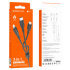 Кабель BOROFONE BX71 3в1 MicroUSB+Lightning+Type-C, 2А, ПВХ, 1м, черный Кабель BOROFONE BX71 3в1 MicroUSB+Lightning+Type-C, 2А, ПВХ, 1м, черный