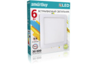 Cветодиодный (LED) светильник SmartBuy DL Square встраиваемый 6w/6500K/IP20 (SBL-DLSq-6-65K)