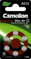 Батарейка Camelion ZA312 (PR41/AG03) BL6 6/60/600/3000