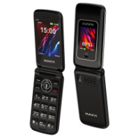 Телефон Maxvi E15 Black Телефон Maxvi E15 Black