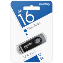 Накопитель USB 16Gb SmartBuy Twist Black