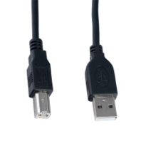 Кабель USB - USB 2.0 (AM-BM) 1.8м Perfeo черный (U4102)