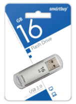 Накопитель USB 16Gb SmartBuy V-Cut Silver Накопитель USB 16Gb SmartBuy V-Cut Silver