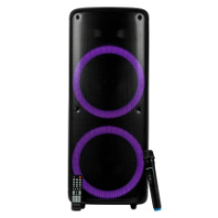 Колонка Nakatomi GS-59, 120W RMS, Karaoke, Bluetooth, Микрофон, FM+USB+SD+ПДУ, LED подсветка