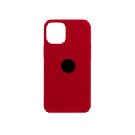 Чехол-накладка для iPhone 12 mini Silicone Case Red