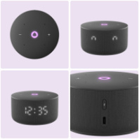 Умная колонка Яндекс Станция мини 3 на YaGPT черный