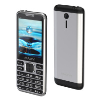Телефон Maxvi X10i Metallic Silver