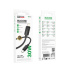 Кабель BOROFONE Type-C - Lightning BX123, 3А, PD 30W, силиконовый, 1м, черный