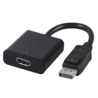 Переходник DisplayPort - HDMI (шт/гн) Cablexpert черный Переходник DisplayPort - HDMI (шт/гн) Cablexpert черный