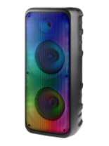 Колонка DEFENDER Boomer 35, 30Вт, TWS, Karaoke, BT/FM/USB/MicroSD/AUX/RGB, черный Колонка DEFENDER Boomer 35, 30Вт, TWS, Karaoke, BT/FM/USB/MicroSD/AUX/RGB, черный