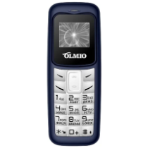 Телефон Olmio A02 синий/белый