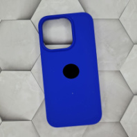 Чехол-накладка для iPhone 15 Pro Silicone Case, ярко-синий Чехол-накладка для iPhone 15 Pro Silicone Case, ярко-синий