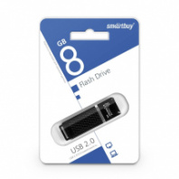 Накопитель USB 8Gb SmartBuy Quartz Black