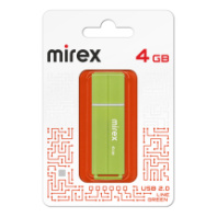 Накопитель USB 4Gb Mirex Line Green