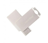 Накопитель USB 128Gb SmartBuy MC25 Metal Dual Type-C/Type-A