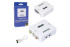 Переходник 3RCA in - VGA out (гн/гн) Live Power H128 Mini белый