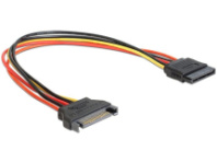 Кабель удлинитель питания SATA (15pin) - SATA (15pin) (гн/шт), 0.3м Cablexpert