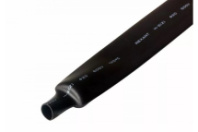 Термоусадка REXANT 80.0 / 40.0 мм 1м черная 