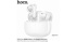 Гарнитура Bluetooth Hoco EQ34 Plus, TWS, внутриканальная, шумоподавление, App, белый
