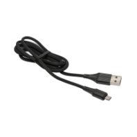 Кабель Stark MicroUSB A28, 2.1A, тканевая оплетка, 1м, черный, тех.упак. Кабель Stark MicroUSB A28, 2.1A, тканевая оплетка, 1м, черный, тех.упак.