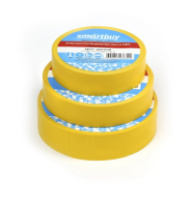Изолента Smartbuy 0.13х15мм, 10 метров, желтый Изолента Smartbuy 0.13х15мм, 10 метров, желтый
