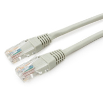 Патч-корд Cablexpert UTP кат.5е, длина 5м, серый (PP12-5M)