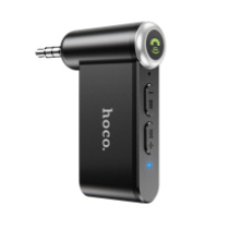 Bluetooth адаптер Hoco E58, AUX 3.5мм, черный