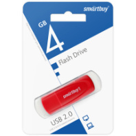 Накопитель USB 4Gb SmartBuy Scout Red