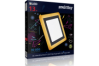 Cветодиодный (LED) светильник SmartBuy DLB Квадрат с подсветкой встраиваемый 13w/6500K+O/IP20