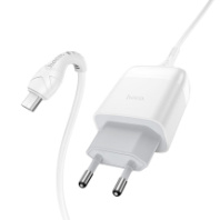 СЗУ Hoco C72Q, 1USB, QC3.0, 18W, 3A + MicroUSB 1м, белый 1/21/126 СЗУ Hoco C72Q, 1USB, QC3.0, 18W, 3A + MicroUSB 1м, белый 1/21/126