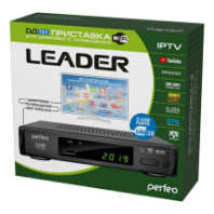 Ресивер DVB-T2/C Perfeo "LEADER" (Wi-Fi, IPTV, 2 USB, HDMI)