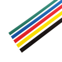 Набор термоусадочной трубки 20,0/10,0 мм, упак. 25 шт. по 1 м. (пять цветов) REXANT Набор термоусадочной трубки 20,0/10,0 мм, упак. 25 шт. по 1 м. (пять цветов) REXANT