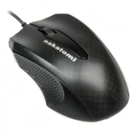 Мышь Nakatomi Navigator MON-07U, USB, пров.,опт.,3кн., 800dpi, черный