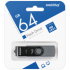 Накопитель USB 64Gb SmartBuy Twist Dual Gray 3.0/3.1 OTG (Type-C) 