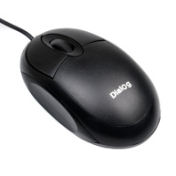 Мышь Dialog Comfort MOC-10U, USB, пров.,опт.,3кн., 1200dpi, черный