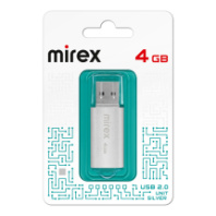 Накопитель USB 4Gb Mirex Unit Silver