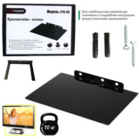 Подставка-полка для ресиверов/приставок Live-Power T08, до 10кг Подставка-полка для ресиверов/приставок Live-Power T08, до 10кг