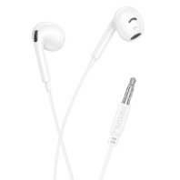 Гарнитура Borofone BM96, вкладыши, белый (пакет)