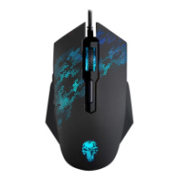 Мышь SmartBuy 744G Rush Mondus, USB, игров.,пров.,опт.,6кн., 1200-3200dpi, черный